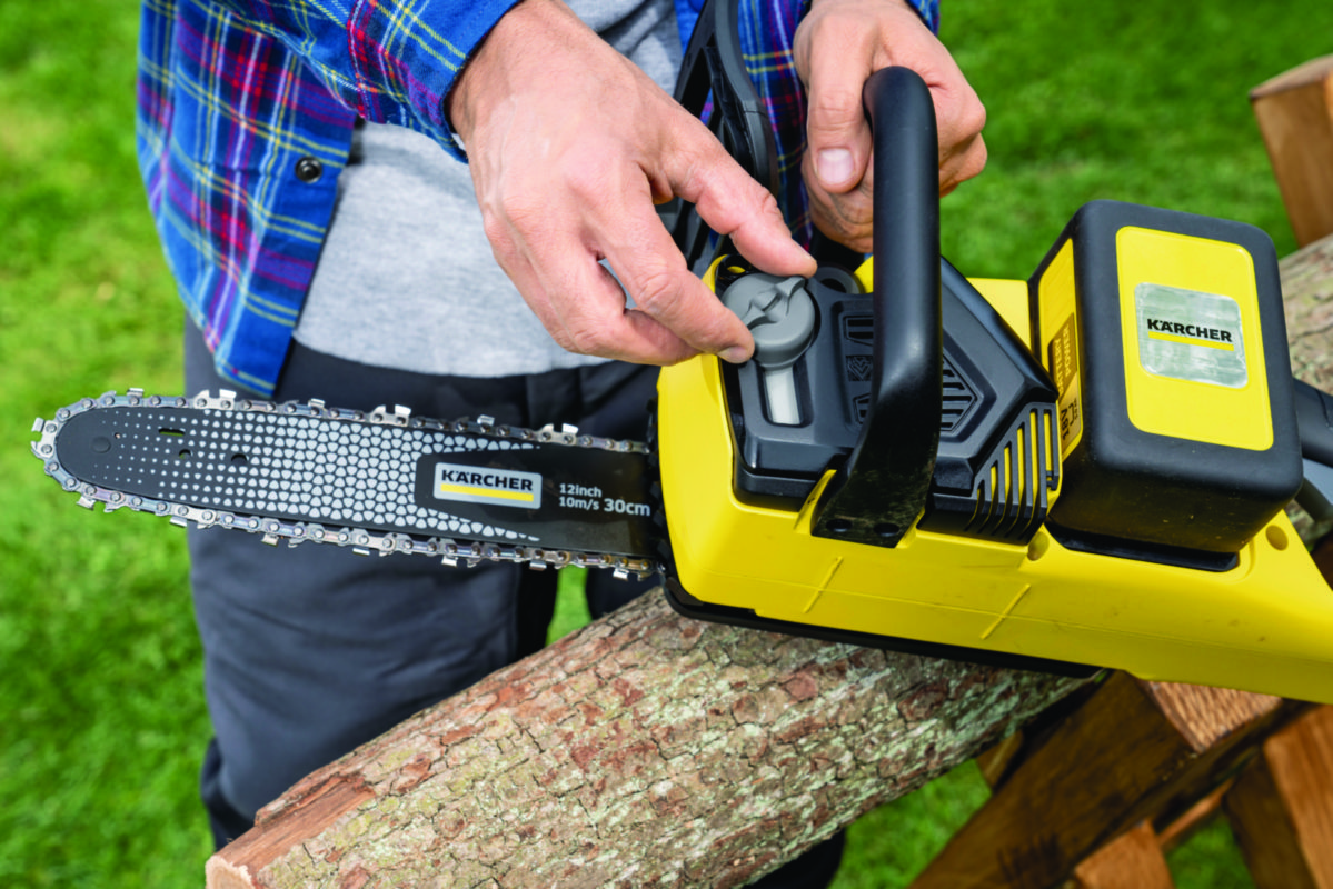 Απεικονίζεται το αλυσοππρίονο 